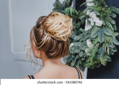 Hairstyle Updo Images Stock Photos Vectors Shutterstock