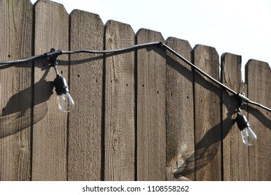 Fence with Lights