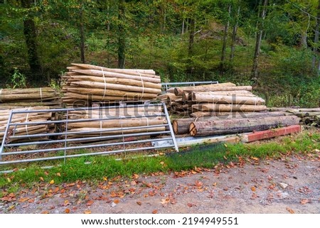 fencing merchant  stock of gates and fence posts