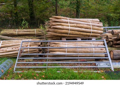 Fencing Posts And Glavanised Five Bar Gate  Fencing Contractor