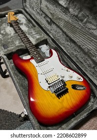 Fender Guitar Beautiful Red Rock 