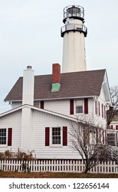  Fenwick Island Lighthouse In Delaware, USA.