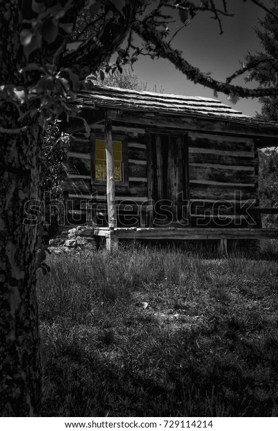 Fergusons Cabin Smoky Mountains National Park Stock Photo Edit