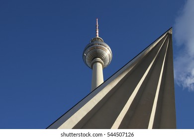 Fernsehturm Berlin (Famous TV tower in Berlin, Germany)