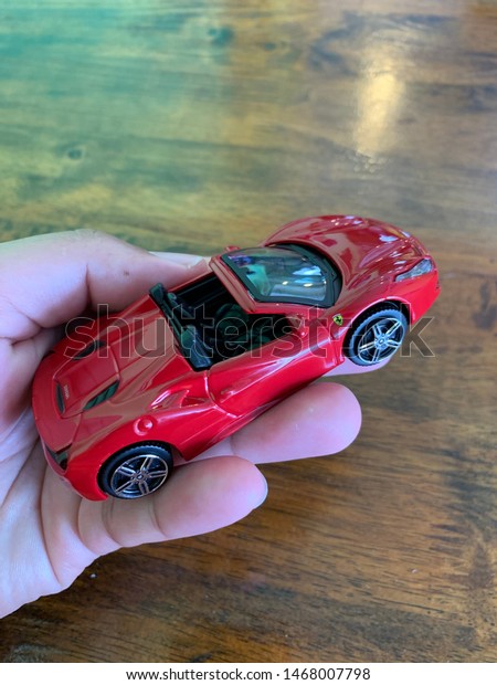 Ferrari 488 Spider Entire Car Developed Stock Photo Edit