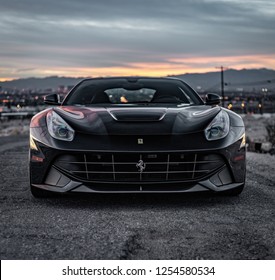 Ferrari F12berlinetta Lowkey Captures Las Vegas, Nevada / United States - November 23 2018