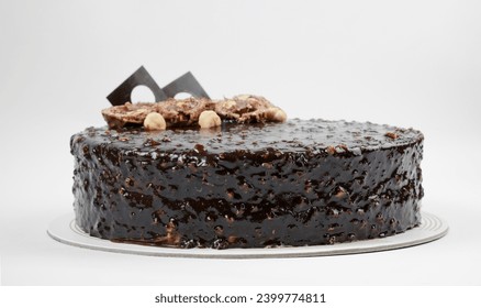 Ferrero Rocher cake with Ferrero Rocher toppings - Powered by Shutterstock