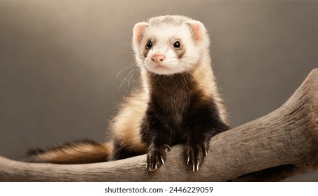  Ferrets are small, long-bodied mammals with short legs. They are known for their playful and curious nature.