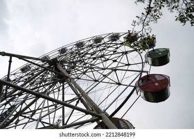 Ferris Wheel In Batu Plaza, Indonesia