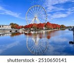 ferris wheel in Montreal Canada
