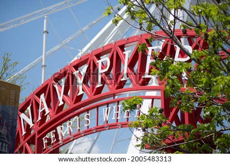 Ferris wheel at navy pier