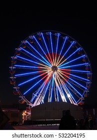 Ferris Wheel In The Night 