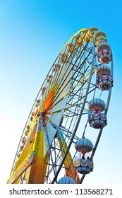 Ferris Wheel At Sunrise