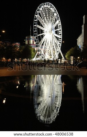 Ferris-wheel in Copenhagen