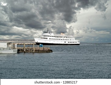 Ferry Boat To Block Island, RI