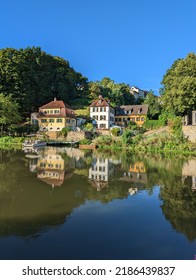 Ferry Boat On River Regnitz