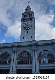 Ferry Building And Blue Sky