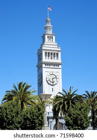 Ferry Building In San Francisco, California