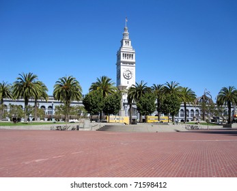 Ferry Building In San Francisco, California