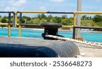 Ferry dock. The pier is an important infrastructure in the maritime transportation system that functions as a berth for ships.