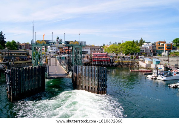 The Ferry Landing at\
Friday Harbor, WA