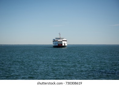 Ferry To Martha's Vineyard At Sea