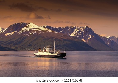 Ferry In Norway