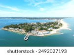 Ferry at Sandbanks, Poole, Dorset, England.