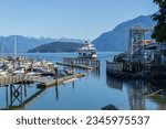 Ferry Terminal in Horseshoe Bay, West Vancouver, Canada