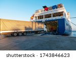 Ferry and Trucking Transportation - RO-RO Transport (Roll On/Roll Off)