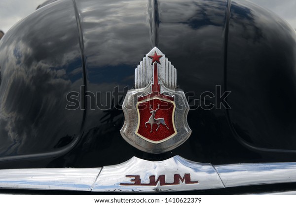 Festival of old cars in the Museum of Aviation.
May 10, 2019.Kiev,
Ukraine,