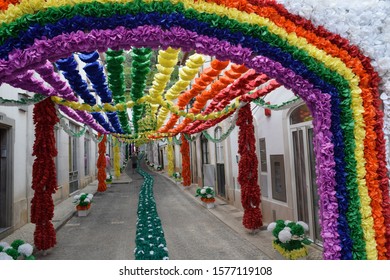 Festival Of The Trays In Tomar Portugal