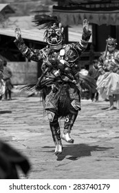 Festival Of URA YAKCHOE, Bumthang, BHUTAN , Circa May 2015