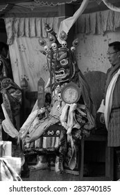 Festival Of URA YAKCHOE, Bumthang, BHUTAN , Circa May 2015