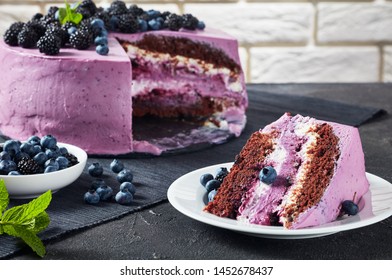 Blackberry Cake Images Stock Photos Vectors Shutterstock