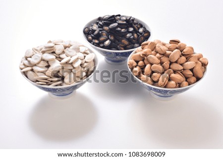 Similar – Image, Stock Photo Uncooked assorted legumes