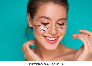 Festive makeup