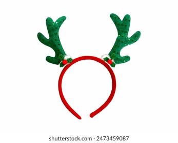 Festive Reindeer Antler Headband for Christmas Celebrations - Powered by Shutterstock