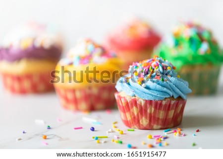 Similar – Image, Stock Photo cupcake christmas tree