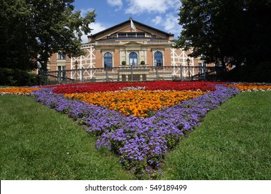 Festspielhaus Bayreuth in Bayern, Bavaria, composer, Richard Wagner, opera, operahouse, germany
					