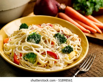 Fettuccine Primavera