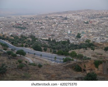 Fez / Fez Panorama / Picture Showing The Panorama Of Fez, Taken From The Marinid Tombs, August 2015.