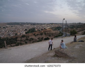 Fez / Fez Panorama / Picture Showing The Panorama Of Fez, Taken From The Marinid Tombs, August 2015.