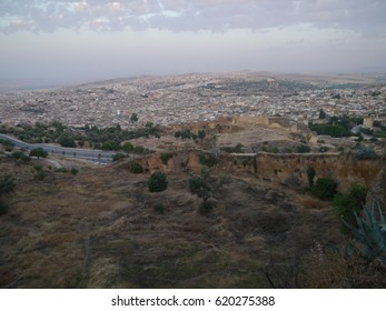 Fez / Fez Panorama / Picture Showing The Panorama Of Fez, Taken From The Marinid Tombs, August 2015.