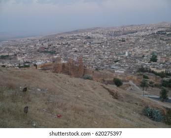 Fez / Fez Panorama / Picture Showing The Panorama Of Fez, Taken From The Marinid Tombs, August 2015.