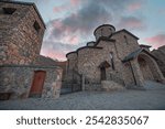 Fiagdon Monastery in the Caucasus Mountains. Christianity