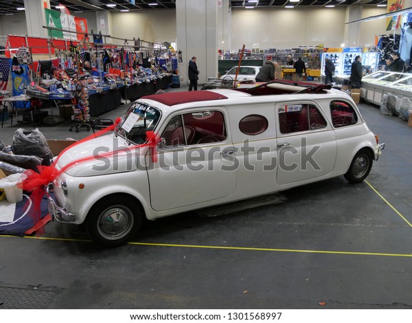Fiat 500 Customized Limousine Style Modified Stock Photo Edit Now