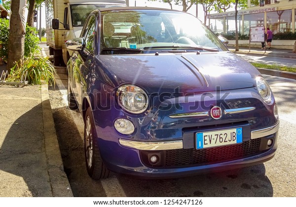 Fiat 500 Twodoor Fourpassenger Transverse Frontengine Stock