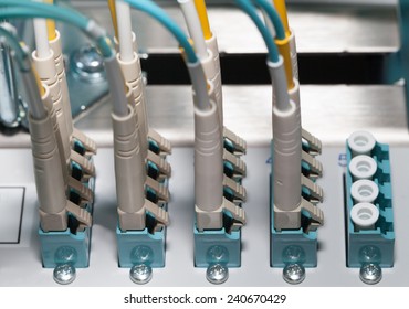 Fiber optic connection in a datacenter - Powered by Shutterstock - Get 15% off with code: PIKWIZARD15