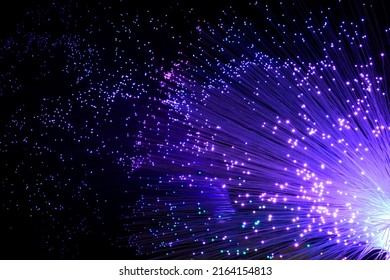 Fiber Optic Purple Light Source